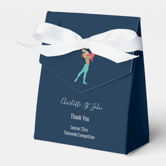Ballet Favour Box (Front Side)