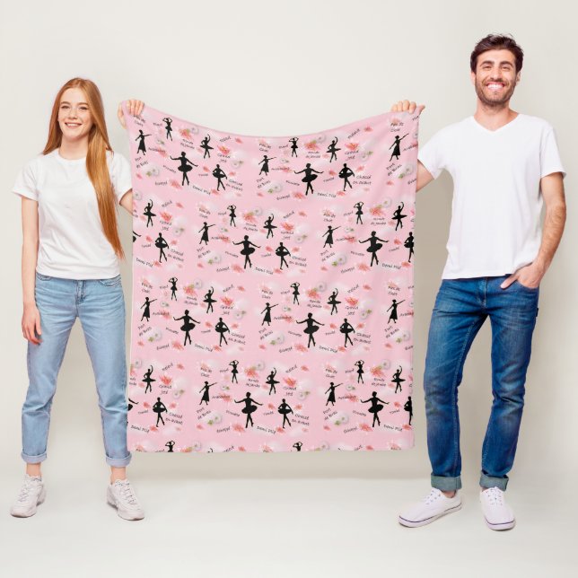 Ballet Fleece Blanket (In Situ)