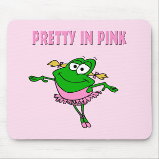Ballet Frog Pretty in Pink Mouse Mat
