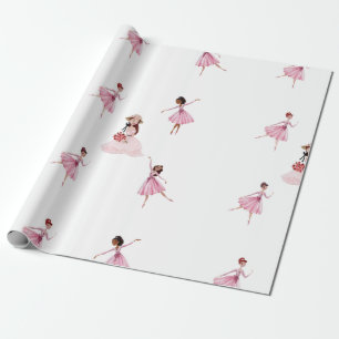 Ballet Girl Wrapping Paper