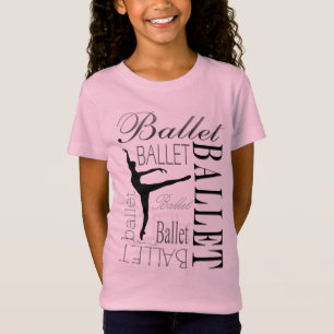 Ballet Girls Babydoll T - Arabesque T-Shirt