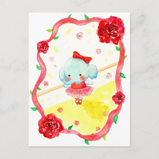 ballet holiday postcard (Front)