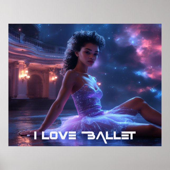 BALLET - I LOVE BALLET POSTER (Front)