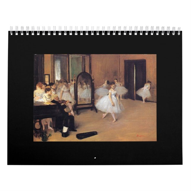 Ballet in Art, Dance Calendar, Degas, Renoir Calendar (Cover)