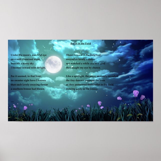 Ballet in the Field Poster (Front)