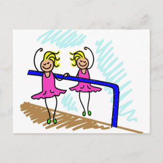 Ballet Kid Postcard