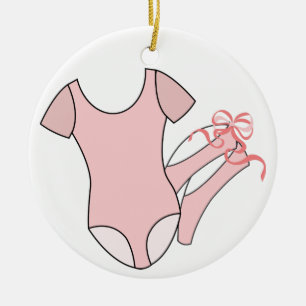 Ballet Leotard Ceramic Tree Decoration