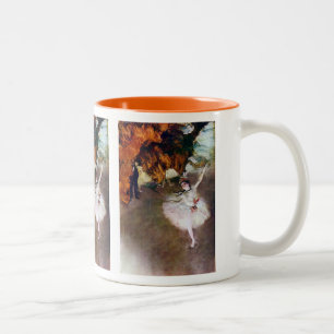 Ballet - l'étoile (Rosita Mauri) Two-Tone Coffee Mug