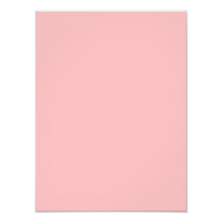 Ballet Light Pink Personalised Peach Background Photo Print