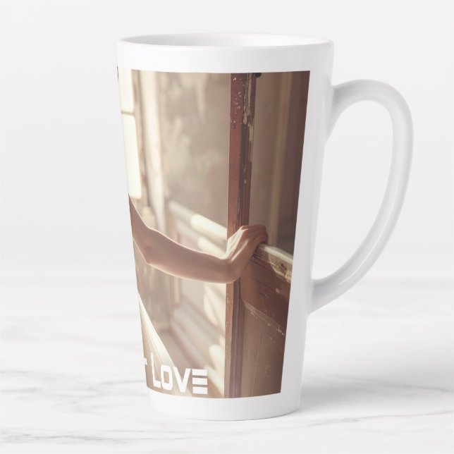 BALLET LOVE - BALLET & DANCE LATTE MUG (Right)