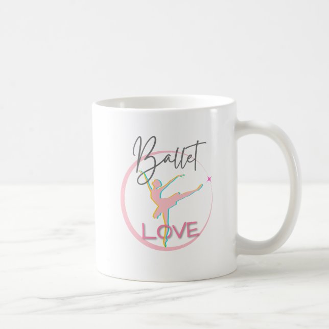Ballet Love Coffee Mug (Right)