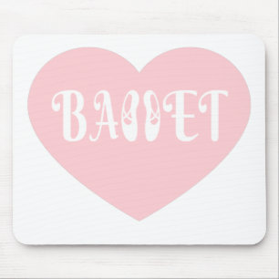 Ballet Love Dance Personalise Ctomizeus Mouse Mat