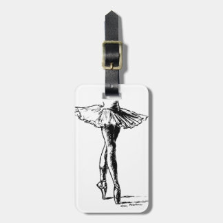 Ballet Luggage Tag