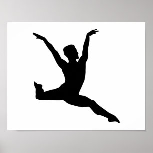 Ballet man poster