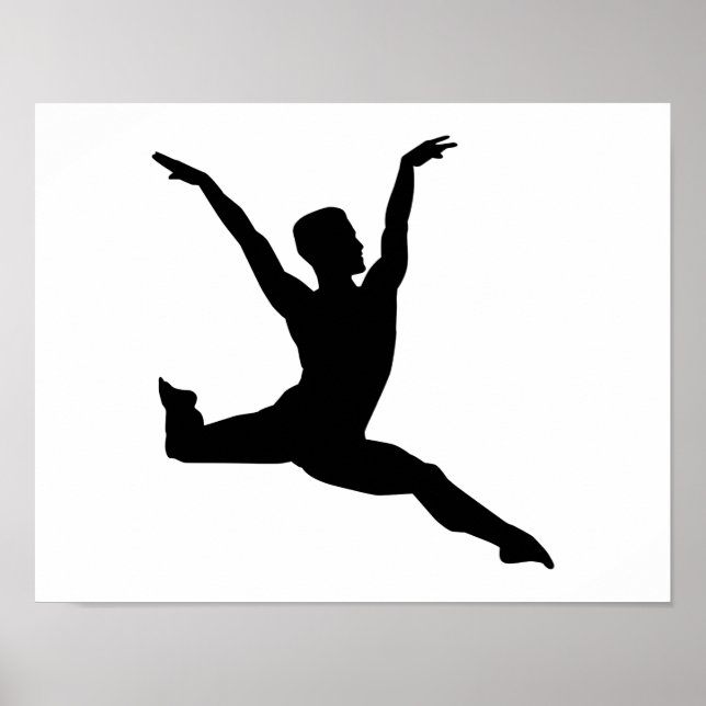 Ballet man poster (Front)