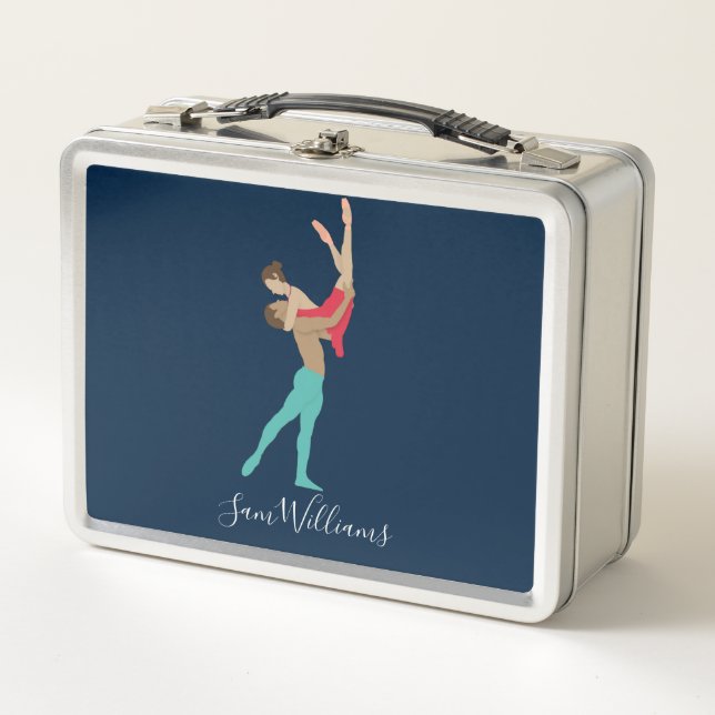 Ballet Metal Lunch Box (Front)