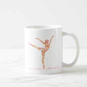 Ballet modern dancer coffee mug