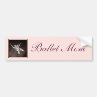 'Ballet Mum' Bumper Sticker