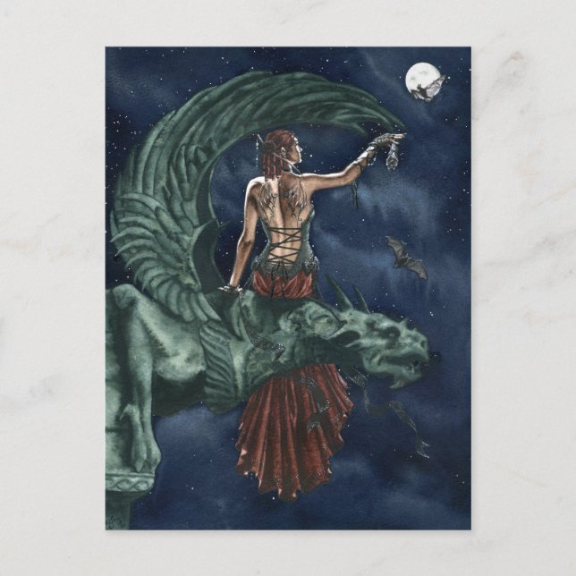 Ballet Nocturne Postcard (Front)