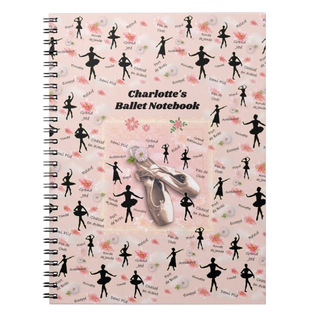 Ballet Notebook (Title customisable) (Front)