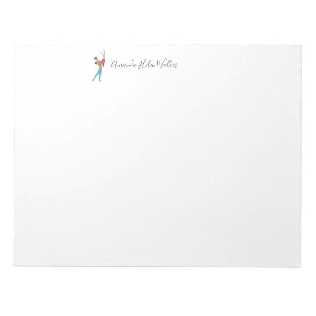 Ballet Notepad (Front)