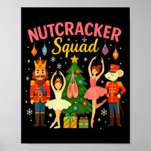Ballet Nutcracker Squad Christmas Costume For Kids Poster
