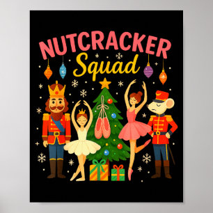 Ballet Nutcracker Squad Christmas Costume For Kids Poster