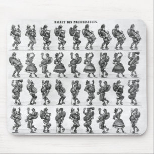 Ballet of the Polichinelles Mouse Mat