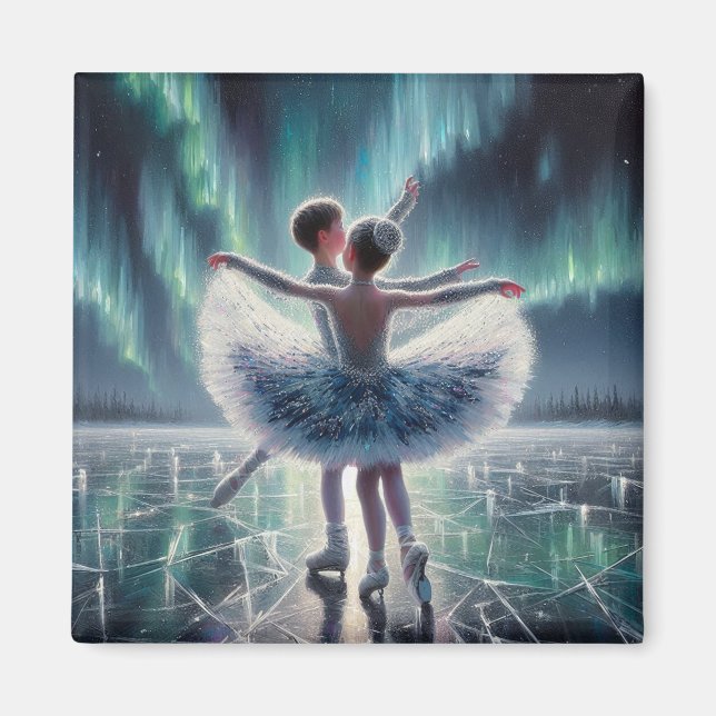 Ballet on Ice Magnet (Front)