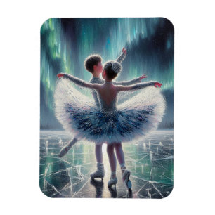 Ballet on Ice Magnet