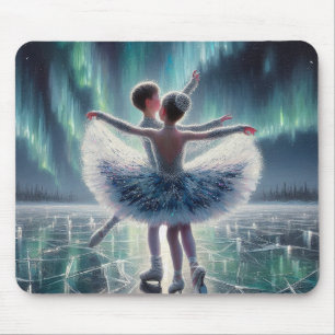 Ballet on Ice Mouse Mat