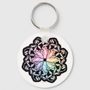 Ballet Pattern (spectral) Keychain
