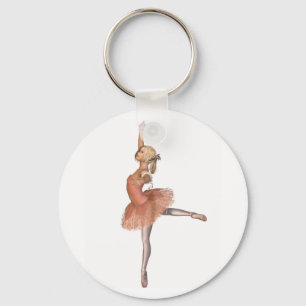 Ballet Performance - Attitude Pose Key Ring
