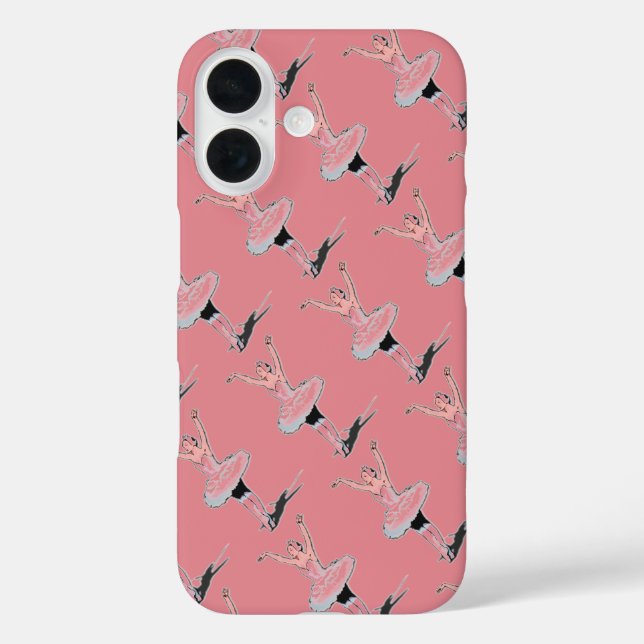 Ballet Pink Ballerina Girl Case-Mate iPhone Case (Back)