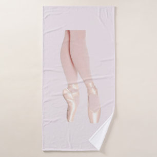Ballet Point Shoes Bath Towel