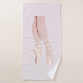 Ballet Point Shoes Bath Towel
