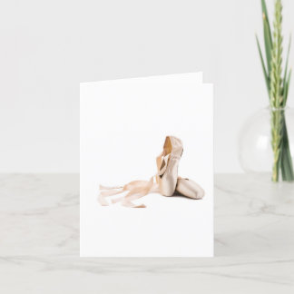 Ballet Pointe Shoes Cards