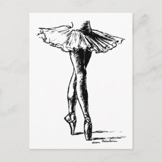 Ballet Postcard