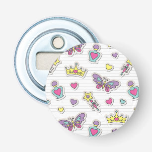 ballet princess pattern bottle opener