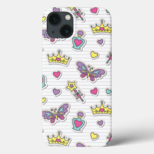 ballet princess pattern iPhone 13 case