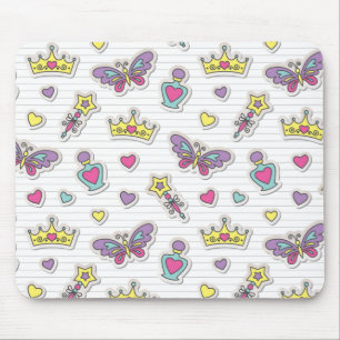 ballet princess pattern mouse mat