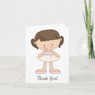 Ballet recital cards and thank you cards