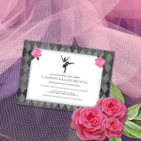 Ballet Recital Invitations