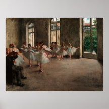 Ballet Rehearsal - Edgar Degas - 1873