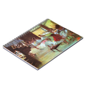 Ballet Rehearsal - Edgar Degas - 1880 Notebook