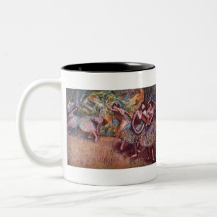 Ballet Rehearsal - Edgar Degas - 1904 Two-Tone Coffee Mug