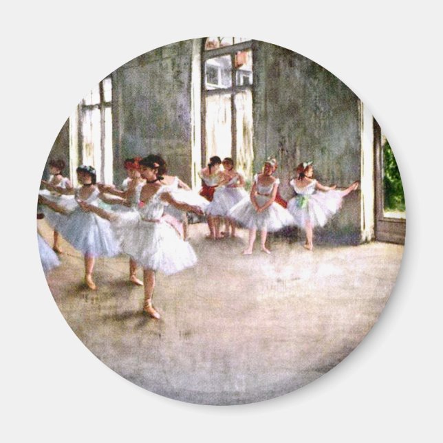 Ballet Rehearsal Magnet (Front)