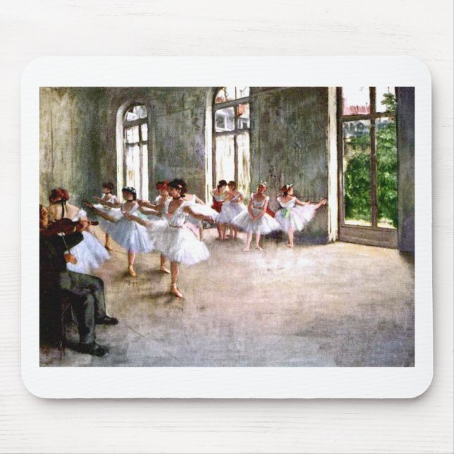 Ballet Rehearsal Mouse Mat (Front)