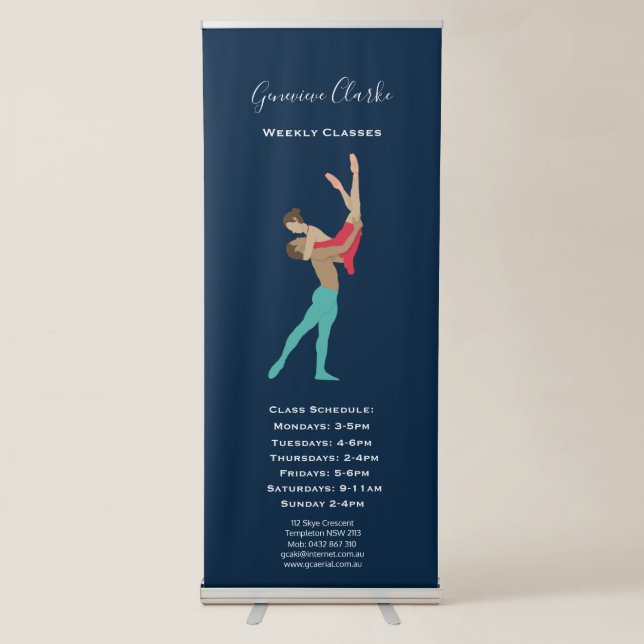 Ballet Retractable Banner (Front)