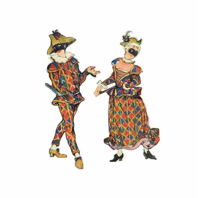 Ballet Russe de Monte Carlo Standing Photo Sculpture (Front)